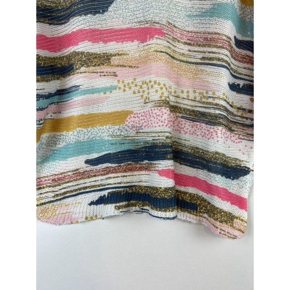 Anna Melani Women's Pastel Watercolour Dolman Knit Sweater Size Large - Picture 4 of 7